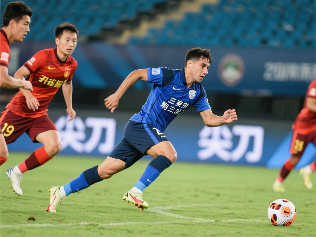 足球赛事中 足球赛事中